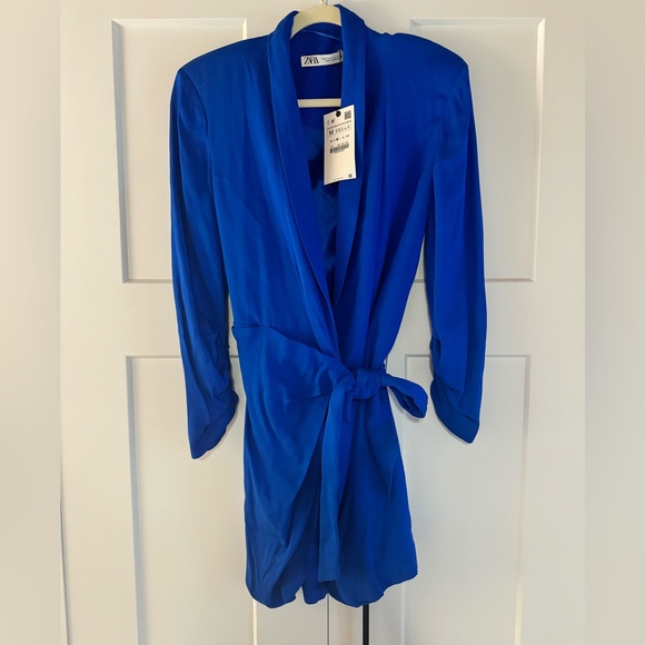 ZARA wrap mini dress - Picture 3 of 5